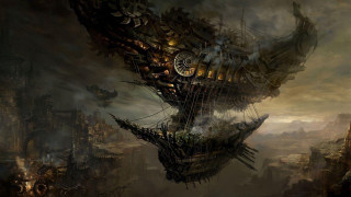 Ship floating air steam hulls - bastien lecouffedeharme free wallpaper