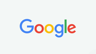 Google logo closeup white background - free technology wallpaper