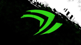 Green black logo black background 3 - a white background free wallpaper