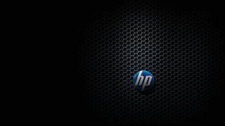 Hp logo black hexagonal pattern - beeple free wallpaper