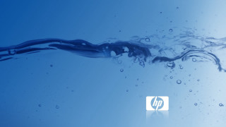 Blue background water white hp - alberto seveso free wallpaper