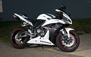 White black motorcycle road building - motorcycle free wallpaper