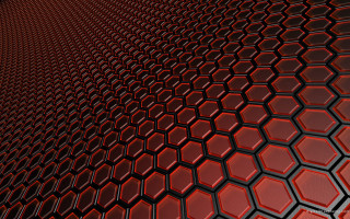 Red black hexagonal background image - hexagonal free wallpaper