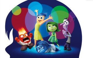 Cartoon characters group blue background 6 - a group of cartoon characters free wallpaper