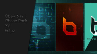 Obey 3 in 1 phone - a series free wallpaper