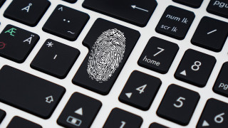 Fingerprint keyboard red marker text - a red marker free wallpaper