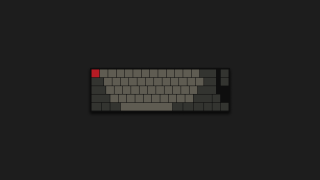 Computer keyboard red light black - a computer keyboard free wallpaper