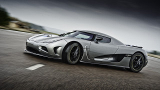 Silver sports car driving road 3 - andrew law free wallpaper