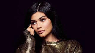 Woman black hair gold top - avgust černigoj free wallpaper