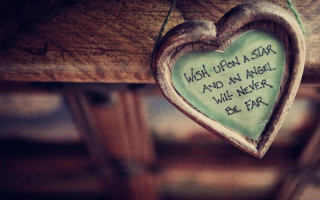 Heart wish star angel magic 2 - free love wallpaper