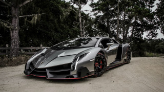 Silver sports car dirt road 10 - chrome free wallpaper
