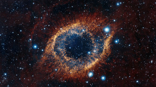 Large blue ring star field 2 - anish kapoor free wallpaper
