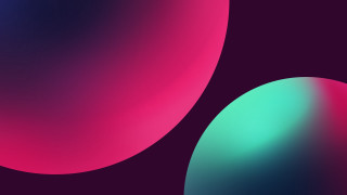 Purple blue background circles black - circle free wallpaper