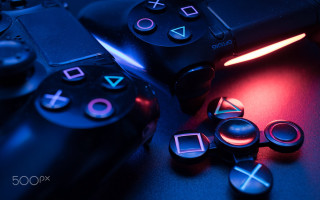 Video game controller table red - video game free wallpaper