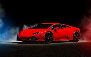 Red sports car dark room 74 - redshift free wallpaper