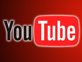 Red youtube logo black background 5 - video art free wallpaper