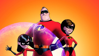 Cartoon family three full moon - cliff childs free wallpaper