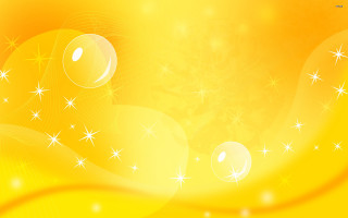 Yellow background stars bubbles swirly - an gyeon free wallpaper for desktop