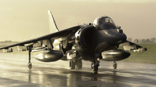 Fighter jet wet runway sky - a fighter free wallpaper for desktop