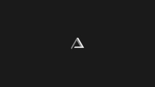 Black white photo letter logo - deconstructivism free wallpaper