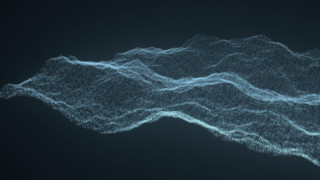 Blue sky clouds plane volumetric - the middle of it free wallpaper
