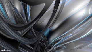 Black blue design white background - swirl free wallpaper