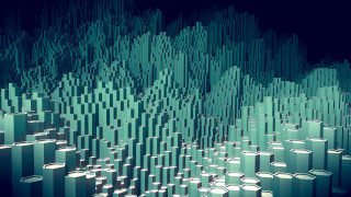 Large cups room black blue 2 - smaller free wallpaper