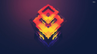Colorful abstract dark background red 2 - a colorful abstract design free wallpaper