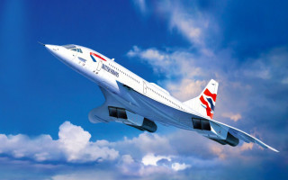 Large jetliner flying blue cloudy - a blue cloudy sky free wallpaper