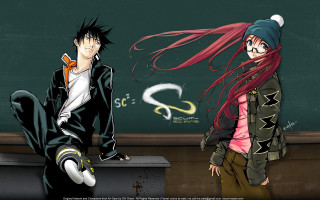 Man woman chalkboard serial art - a chalkboard free wallpaper