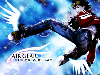 Flying couple with wings blue - a couple of people free wallpaper for desktop