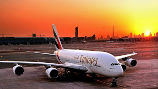 Jetliner airport tarmac sunset sun - sunset free wallpaper