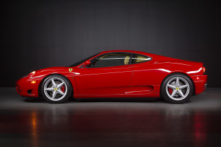 Red sports car dark room 12 - bernardo cavallino free wallpaper