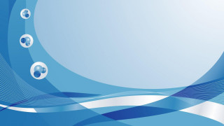 Blue background white circle waves - a white circle in the middle free wallpaper