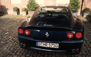 Black sports car brick building 2 - heidelberg school free wallpaper