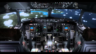 Cockpit inside plane view aviation - the plane free wallpaper