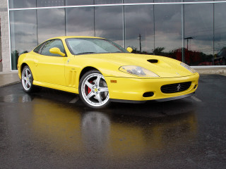 Yellow sports car parking lot 11 - a large window free wallpaper