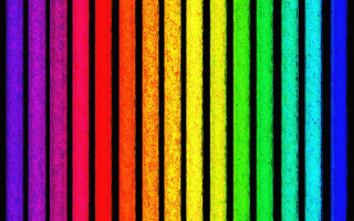 Rainbow colored background black border - stripe in the middle free wallpaper