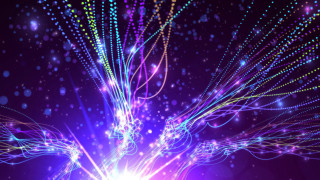 Colorful fireworks display purple blue - firework free wallpaper