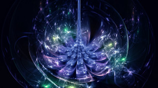 Computer generated flower lights petals - petal and petals free wallpaper