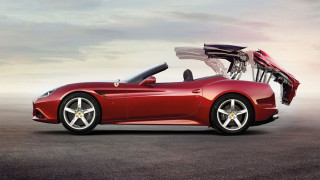 Red sports car hood open 3 - bernardo cavallino free wallpaper