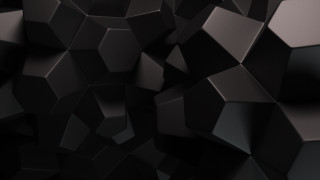 Black background cubes different sizes 5 - cinema 4 d free wallpaper