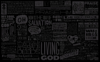 Black white poster words text 2 - a mosaic free wallpaper