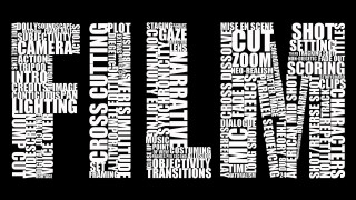 Black white text says image - filmic free wallpaper