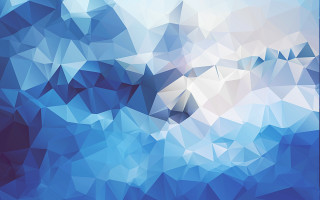 Blue abstract background white bird - buckminster fuller free wallpaper