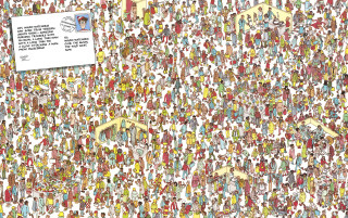 Large group people pattern postcard - a large group of people free wallpaper